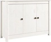 vidaXL Servantă, alb, 100x35x74 cm, lemn masiv de pin