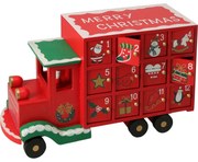 Calendar de Advent Camion, 29x9,5x17 cm, decor 2