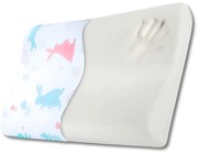 HUSA de schimb / Fata de perna - pentru Perna Copii Suporto Toddler - Model Iepurasi- Bumbac 100%