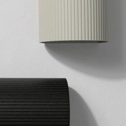 Aplică FARO 40528 SOLE 1xGU10/8W/230V gri canelat rotund