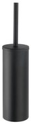 WENKO 24289100 - Perie WC TURBO-LOC OREA BLACK 9 x 39,5 cm inox/negru
