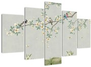 Tablou - Adunarea păsărilor (150x105 cm)