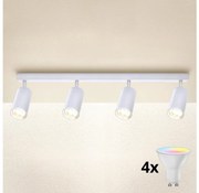 Brilagi - Spot LED dimerizabil SELE 4 x GU10 / 6,5W / 230V alb