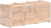 vidaXL Cufăr de depozitare, 90 x 40 x 40 cm, lemn masiv de acacia