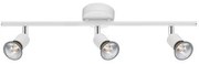 Plafoniera moderna cu spoturi Base alba 3L NVL-661003