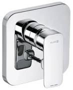 Baterie cada-dus incastrata Kludi Pure&Style crom lucios fara corp ingropat