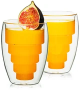 Pahare termo 4Home Pyramide Hot&Cool 250 ml, 2 buc