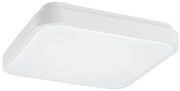 Plafoniera LED baie IP44 Alenzo 29x29cm alb