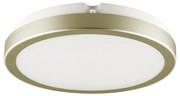 Plafonieră LED pentru baie Brilagi PERA LED/18W/230V d. 22 cm IP65 auriu