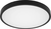 Brilagi - Plafonieră LED pentru baie cu senzor ZENNA LED/12W/230V Ø 25 cm IP44 negru