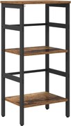 vidaXL Raft pentru cărți Lemn Vechi 40 x 29,5 x 81 cm Lemn compozit