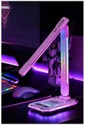 Lampă LED RGB tactilă reîncărcabilă dimabilă de masă LED/7,5W/5V 2700-5300K alb