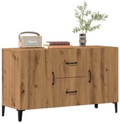 vidaXL Dulap, stejar artizanal, 100x36x60 cm, lemn prelucrat