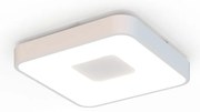 Plafoniera LED Smart dimabila cu telecomanda COIN 44x44cm alba