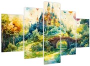 Tablou - Castel de Poveste (150x105 cm)