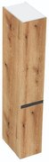 Dulap stativ baie 30x47x189 cm Kolpa San Harmony, cu doua usi reversibile, stejar natur