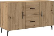 vidaXL Dulap, stejar artizanal, 100x36x60 cm, lemn prelucrat