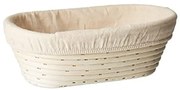 Cos ratan dospire aluat, oval, 32 x 17 x 8 cm
