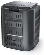 Compost, 320 l, negru