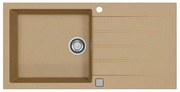 Chiuvetă de bucătărie ALVEUS 1140597 CADIT 100x50 cm bej