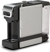 La mâna a doua: Espressor cafea macinata si capsule 8in1 Oliver Voltz OV51171N8M, 1450W, 1 L, 5 adaptoare, 19 bar, Negru/Argintiu
