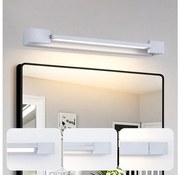 Brilagi-LED Oglindă iluminată pentru baie AQUA LINE LED/12W/230V, 45 cm, IP44, crom mat