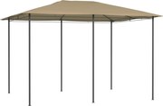 vidaXL Pavilion, gri taupe, 3x4x2,6 m, 160 g/m²