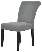 Scaun dining, gri, stofa, aspect clasic, Cambridge