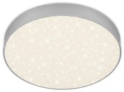 Plafonieră LED Briloner 7074-414 STAR SKY LED/21W/230V d. 28 cm argintiu