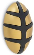 Cârlig negru/auriu de montat pe perete din plastic Bug – Spinder Design
