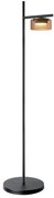 Lampă LED de podea OFELIA 1xGX53/6W/230V negru/bej