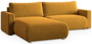 Coltar extensibil MONORA, mustar, colt interschimbabil
