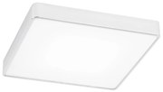 Plafoniera patrata design slim ONTARIO 35cm alba