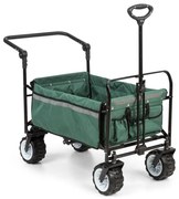 Easy Rider, cărucior de până la 70 kg, telescopic, pliabil, verde