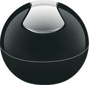 Coș de gunoi negru din plastic 1 l Bowl – Spirella