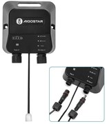 Corp de iluminat LED solar Aigostar LED/70W/12V 6000 mAh 6500K d. 20,5 cm