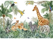 Foto-tapet XXL Jungle 360 x 254 cm, 4 părți