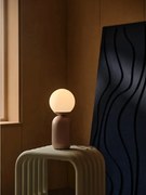 Nordlux - Lampă de masă NOTTI 1xE14/25W/230V roz