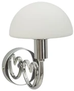 Mauro Ferretti Lampa De Perete Argintie cm 23X15X22 | Aosom Romania