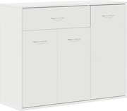 vidaXL Dulap, alb, 88 x 30 x 70 cm, lemn prelucrat