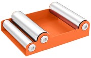 HOMCOM Cadru cu Role pentru Motociclete din Oțel și Aluminiu Portocaliu | Aosom Romania