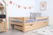 Pat pentru copii Paul - natural 180x80 cm pat fără spațiu de depozitare