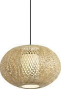 Lampa suspendată Japandi din bambus 50cm IP44 - Moana