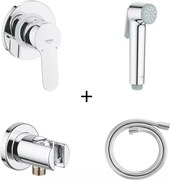 Dus igienic cu baterie Grohe Trigger Spray Bundle crom lucios