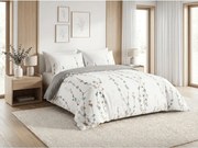 Lenjerie de pat din microflanel CALIWA albă Dimensiune lenjerie de pat: 70 x 90 cm | 140 x 200 cm