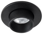 Spot LED incastrabil Halo E negru