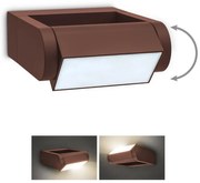Brilagi - Aplica de perete pentru exterior CROTONE LED/7W/230V, maro, IP54