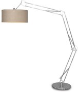 Lampadar XL modern cu brat articulat MILANO in inchis