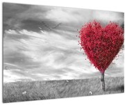 Tablou -Inima din coroanele copacilor (90x60 cm)