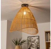 Brilagi - Plafonieră LED aplicată CERIA BOHO 1xE27/40W/230V Ø 50 cm maro